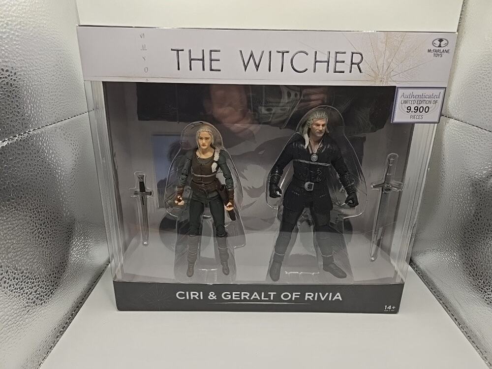 GERALT OF RIVIA & CIRI McFarlane Toys The Witcher Netflix Season 3 7" Figure